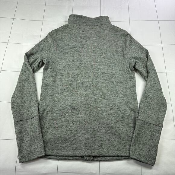 Toad&co Jacket Womens Small Heather Gray Intermezzo Full Zip Athletic Camp Trek - Picture 3 of 9